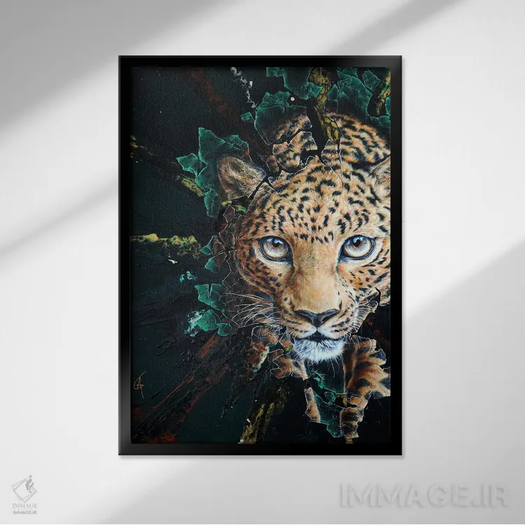 تابلو کوتوبوا اثر آناگرُز - نمای قابدار مشکی