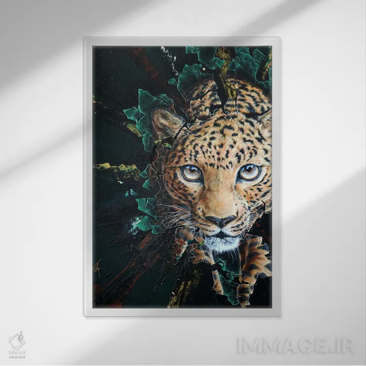 تابلو کوتوبوا اثر آناگرُز - نمای قابدار سفید