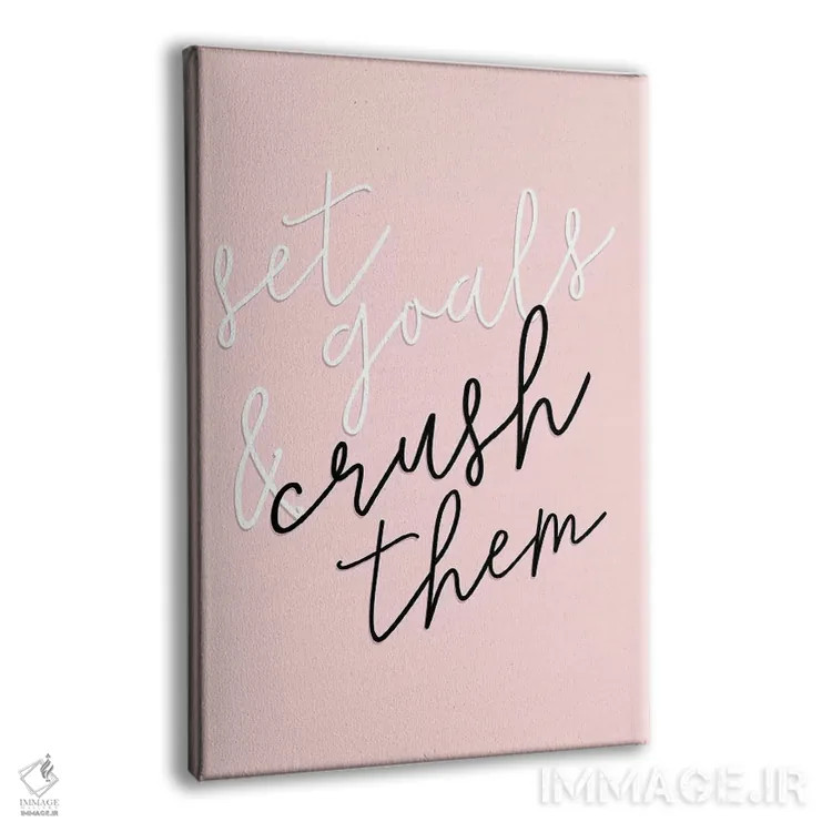 تابلو قدرت دخترانه ۱ (زنانه/فمینیستی) اثر آنا هَمبلی - نمای پرسپکتیو محصول