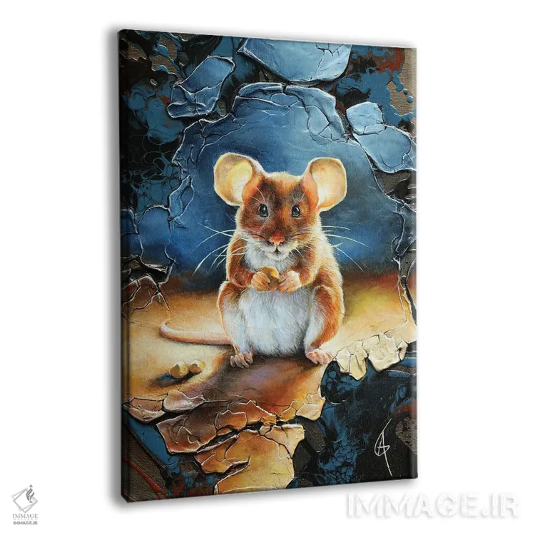 تابلو کیور (کاراکتر خراب انتهای عنوان) اثر آناگرُز - نمای پرسپکتیو محصول