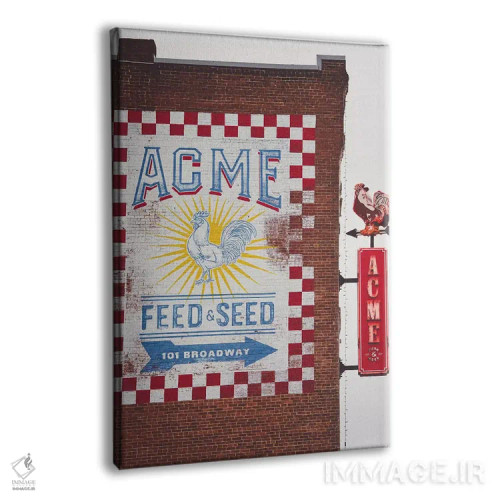 تابلو آکمی فید اند سید (فروشگاه/انبار آذوقه) اثر آن هادک - نمای پرسپکتیو محصول