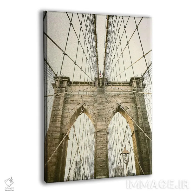 تابلو پل بروکلین ۱ اثر آن هادک - نمای پرسپکتیو محصول