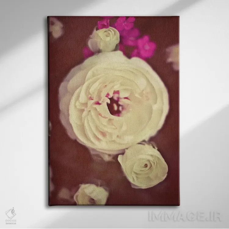 تابلو یک جایی در زمان اثر آن هادک - نمای روبهرو روی دیوار