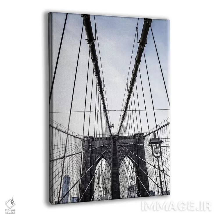 تابلو پل بروکلین ۲ اثر آن هادک - نمای پرسپکتیو محصول