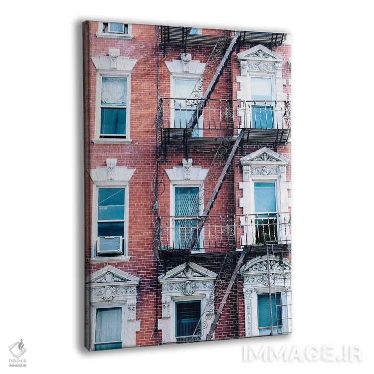 تابلو نیویورک قدیم II اثر آن هادک - نمای پرسپکتیو محصول