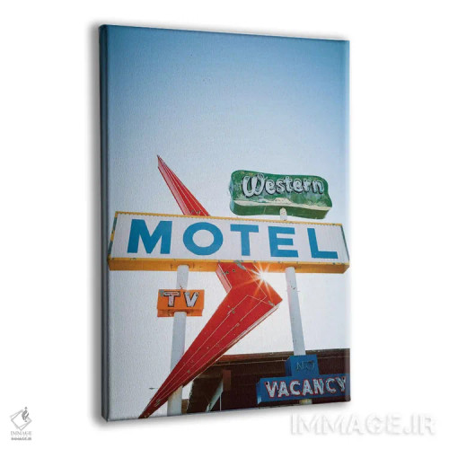 تابلو متل غربی اثر آن هادک - نمای پرسپکتیو محصول