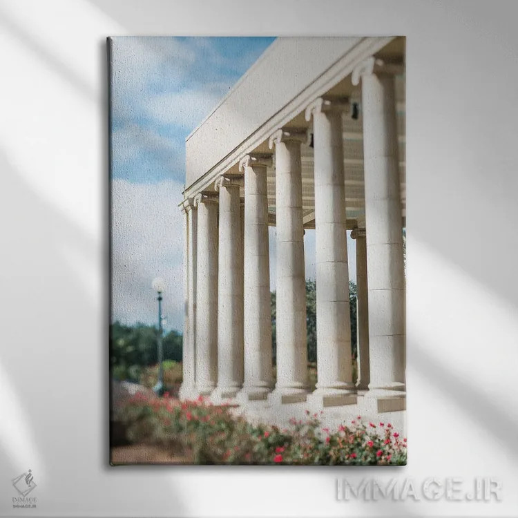 تابلو ستونبندی پارک شهری نیواورلئان (پریستایل) اثر آن هادک - نمای روبهرو روی دیوار