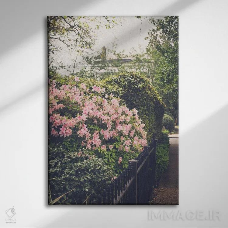 تابلو بهار در نیواورلئان II اثر آن هادک - نمای روبهرو روی دیوار