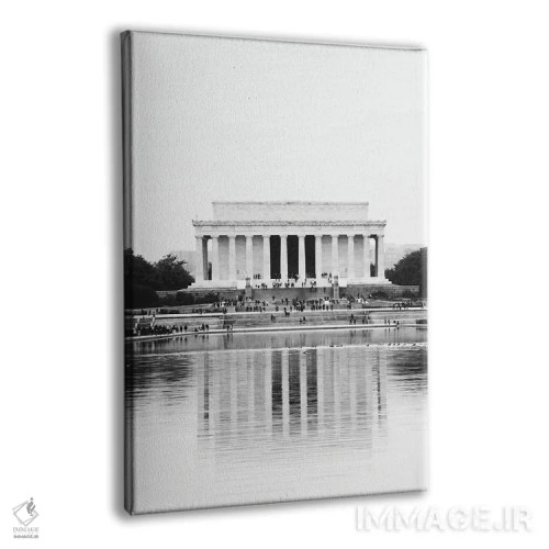 تابلو چاپ یادبود لینکلن اثر آن هادک - نمای پرسپکتیو محصول