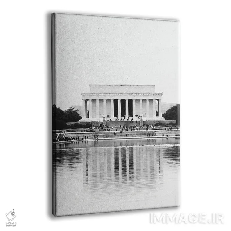 تابلو چاپ یادبود لینکلن اثر آن هادک - نمای پرسپکتیو محصول