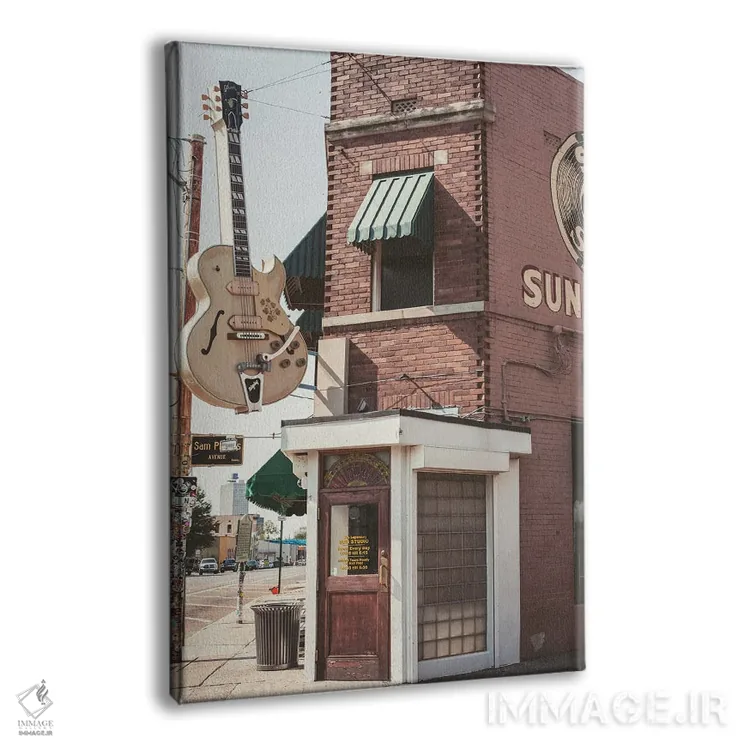 تابلو استودیو سان ممفیس تنسی اثر آن هادک - نمای پرسپکتیو محصول