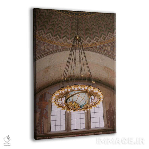 تابلو کتابخانه دکو اثر آن هادک - نمای پرسپکتیو محصول