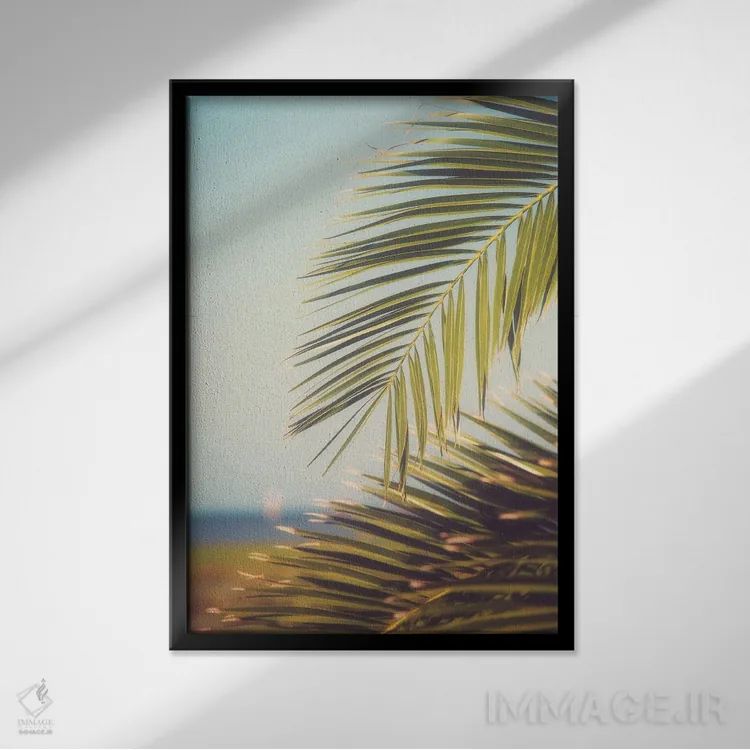 تابلو صبح در کی وست اثر آن هادک - نمای قابدار مشکی