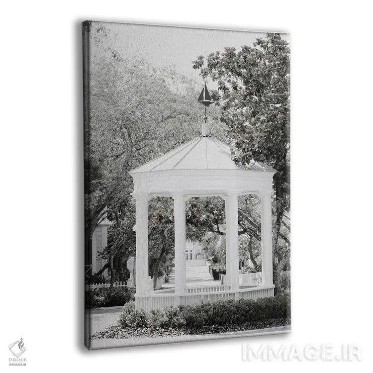 تابلو آلاچیق ساحلی فلوریدا اثر آن هادک - نمای پرسپکتیو محصول