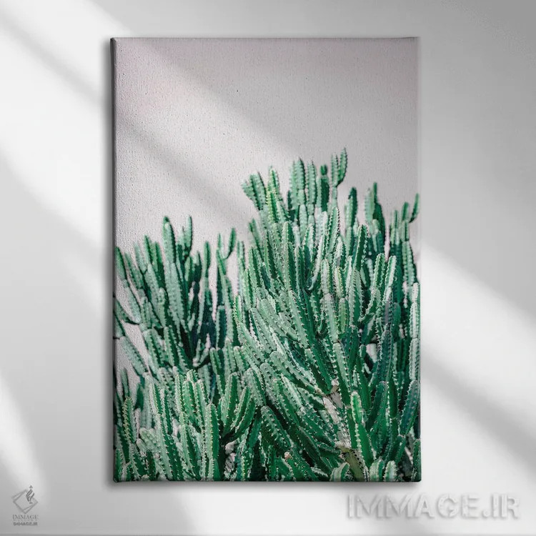 تابلو باغ بیابانی ۲ اثر آن هادک - نمای روبهرو روی دیوار