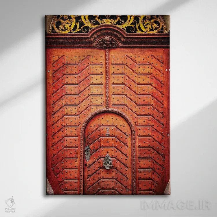 تابلو درهای پراگ اثر آن هادک - نمای روبهرو روی دیوار