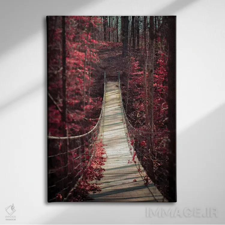 تابلو افسون اثر آن هادک - نمای روبهرو روی دیوار