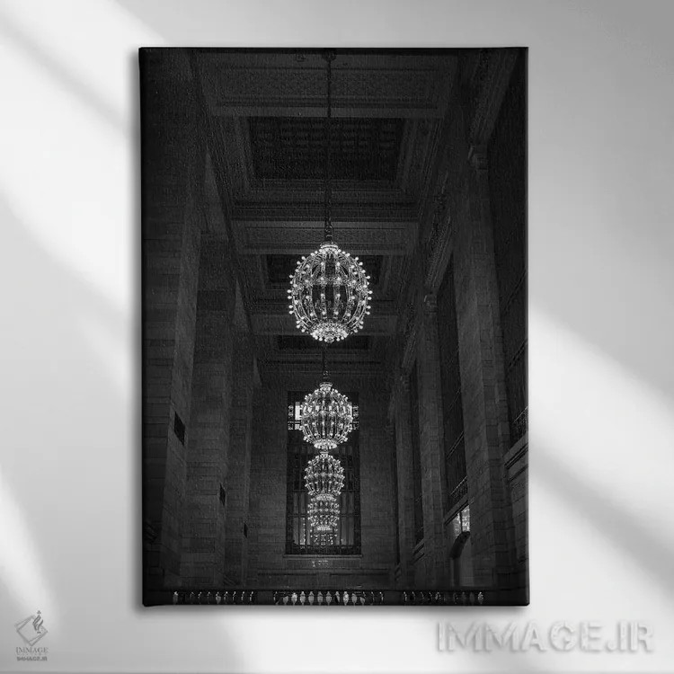 تابلو گرند سنترال اثر آن هادک - نمای روبهرو روی دیوار