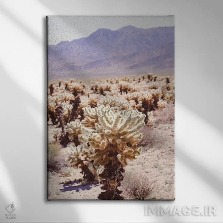 تابلو درخت جاشوا ۴ اثر آن هادک - نمای روبهرو روی دیوار