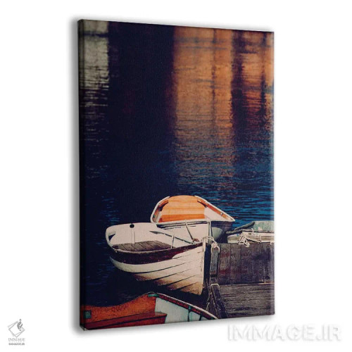 تابلو قایقهای پارویی مین اثر آن هادک - نمای پرسپکتیو محصول