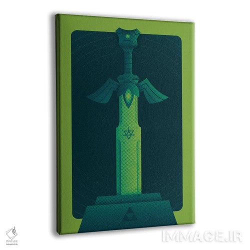 تابلو شمشیر قهرمانان اثر برگر بولت - نمای پرسپکتیو محصول