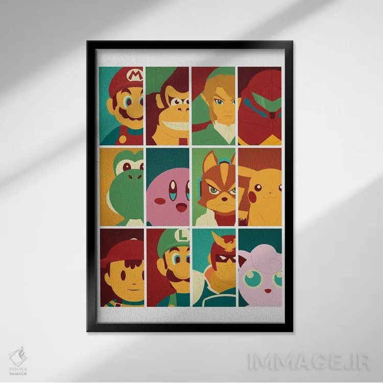 تابلو فارغالتحصیلان سال ۹۹ اثر برگر بولت - نمای قابدار مشکی