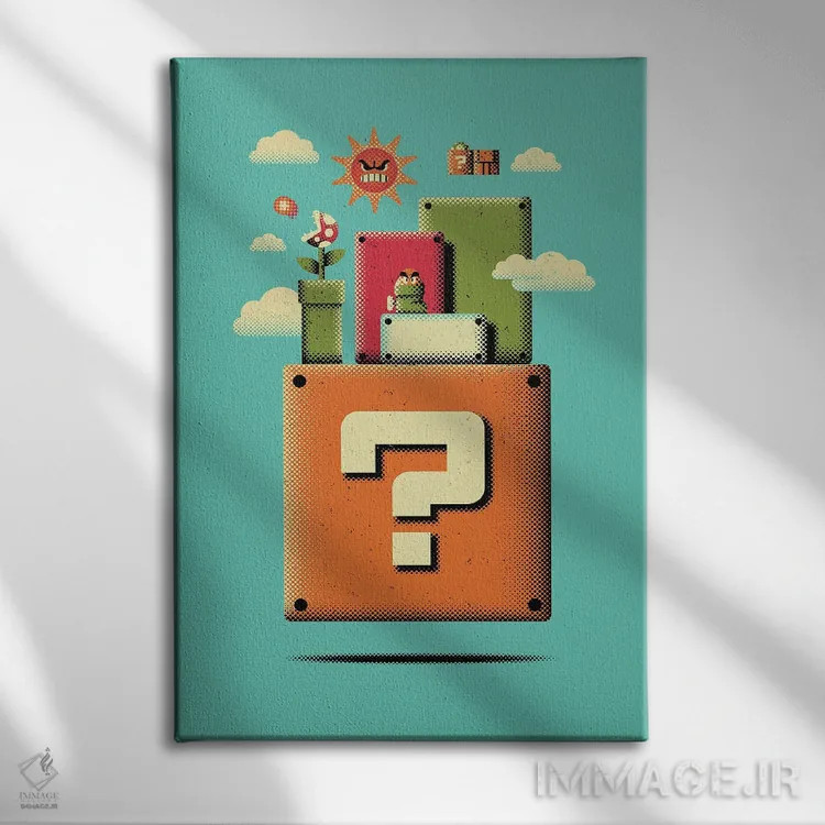 تابلو تراریوم اسرارآمیز اثر برگر بولت - نمای روبهرو روی دیوار