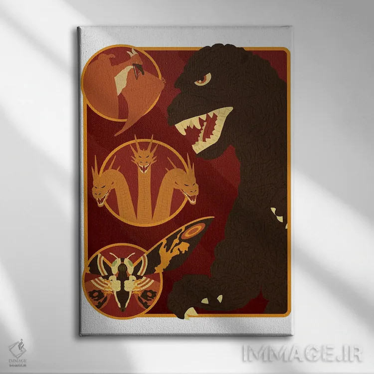 تابلو نبرد برای جهان اثر برگر بولت - نمای روبهرو روی دیوار