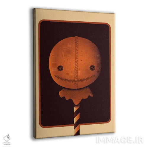 تابلو سم پاپ (احتمالاً نام کاراکتر یا برند) اثر برگر بولت - نمای پرسپکتیو محصول