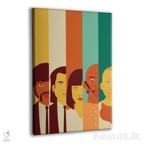 تابلو رویال با پنیر (ارجاع به فیلم پالپ فیکشن) اثر برگر بولت - نمای پرسپکتیو محصول