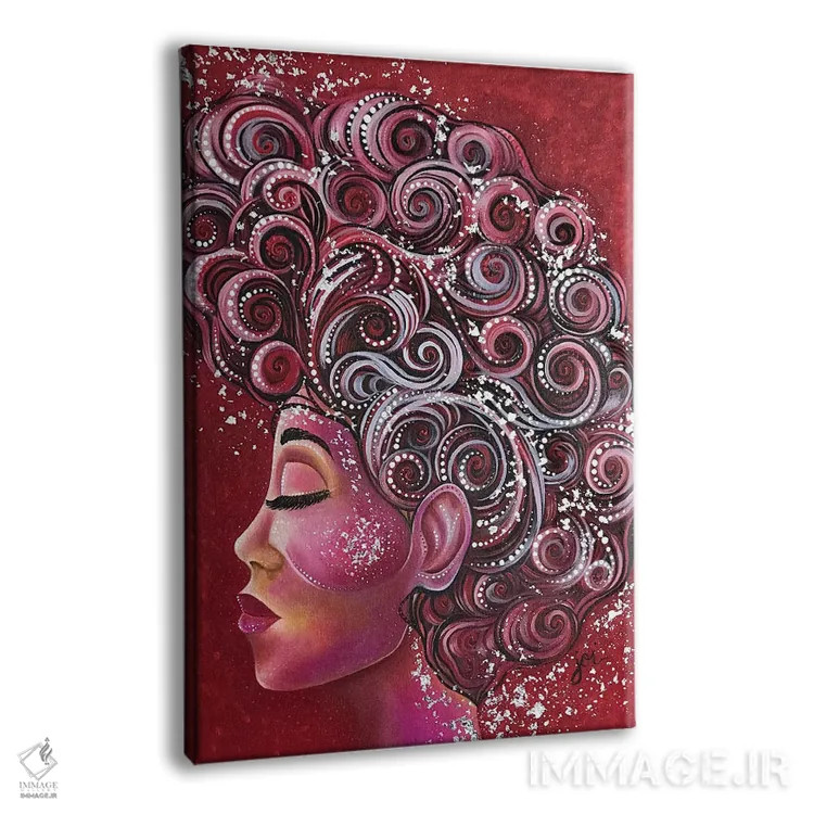 تابلو روبی وو (نام مشهور یک رژ لب) اثر اشلی جوی - نمای پرسپکتیو محصول