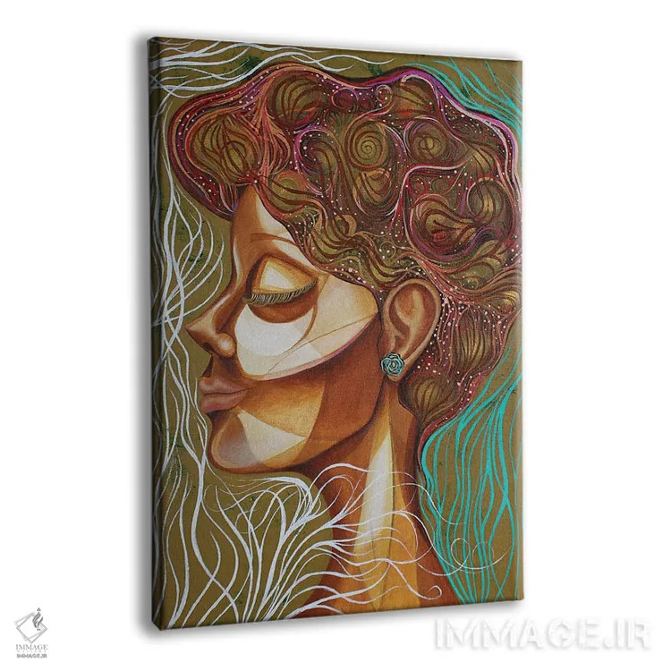 تابلو بوته گل رز اثر اشلی جوی - نمای پرسپکتیو محصول