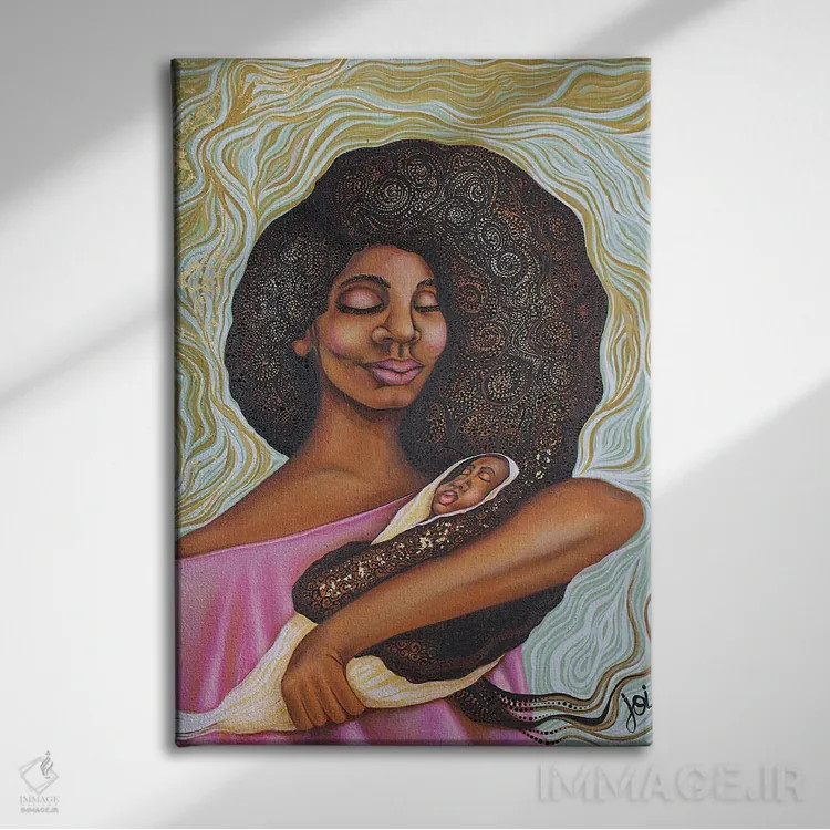 تابلو بذرپاشی (کاشت بذرها) اثر اشلی جوی - نمای روبهرو روی دیوار