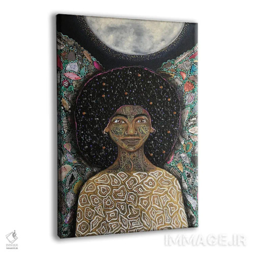 تابلو ماه نو (اوج ماه در آسمان) اثر اشلی جوی - نمای پرسپکتیو محصول