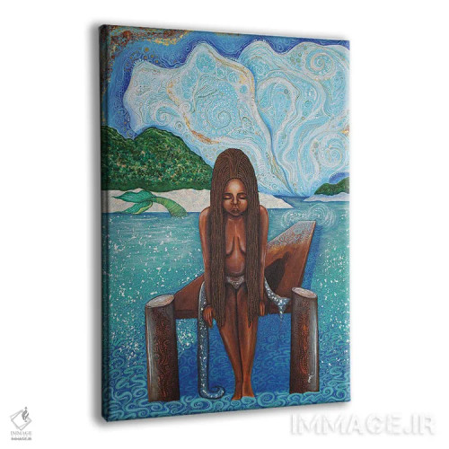 تابلو راهی به سوی یمیا (الهه اقیانوس) اثر اشلی جوی - نمای پرسپکتیو محصول