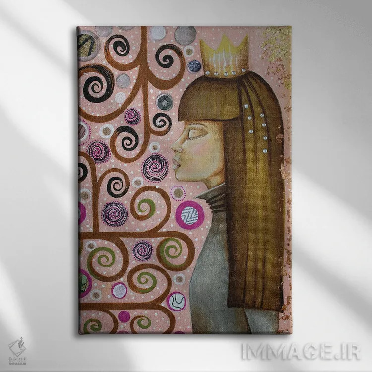 تابلو پرنسس پرایم اثر اشلی جوی - نمای روبهرو روی دیوار