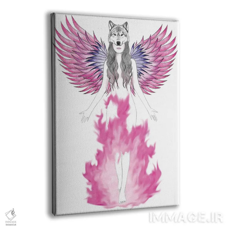 تابلو ققنوس اثر آندریا هرنیاک - نمای پرسپکتیو محصول