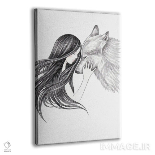 تابلو عشق اثر آندریا هرنیاک - نمای پرسپکتیو محصول