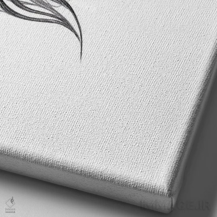 تابلو عشق اثر آندریا هرنیاک - نمای نزدیک بافت بوم