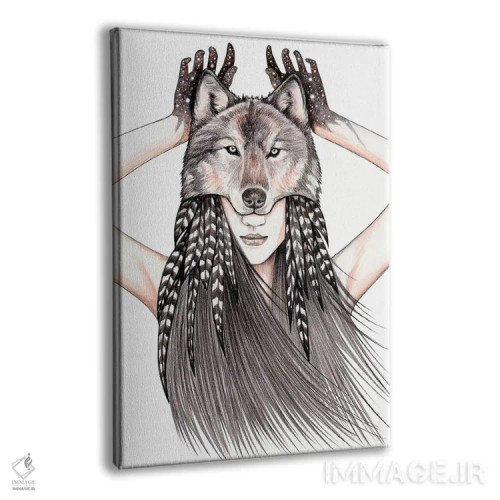 تابلو دل وحشی اثر آندریا هرنیاک - نمای پرسپکتیو محصول