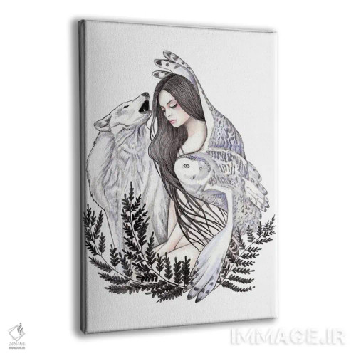 تابلو جنگل اثر آندریا هرنیاک - نمای پرسپکتیو محصول