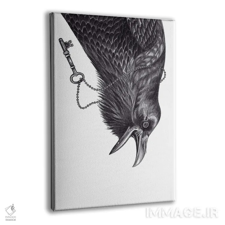 تابلو کلید اسرارآمیز اثر آندریا هرنیاک - نمای پرسپکتیو محصول