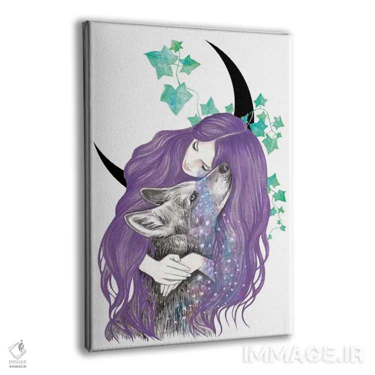 تابلو اشکهای کیهانی اثر آندریا هرنیاک - نمای پرسپکتیو محصول