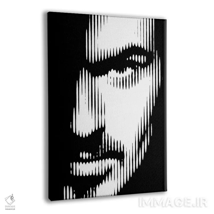 تابلو جورج مایکل اثر احمد شریف - نمای پرسپکتیو محصول