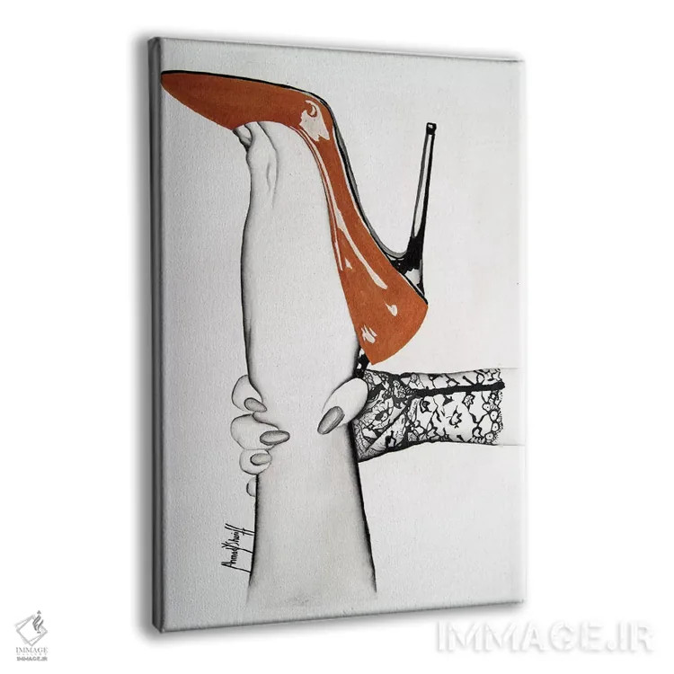 تابلو اس اند ام (حالت جنسی خاص) اثر احمد شریف - نمای پرسپکتیو محصول