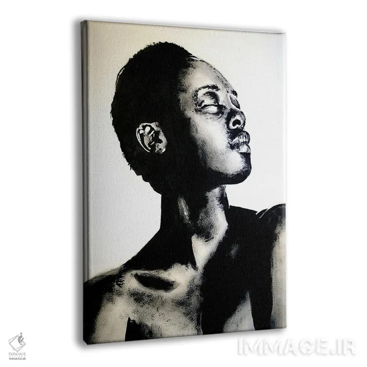 تابلو باوقار اثر احمد شریف - نمای پرسپکتیو محصول