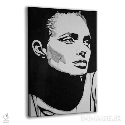 تابلو جیاِل گری (نام اختصاری/خاص) اثر احمد شریف - نمای پرسپکتیو محصول