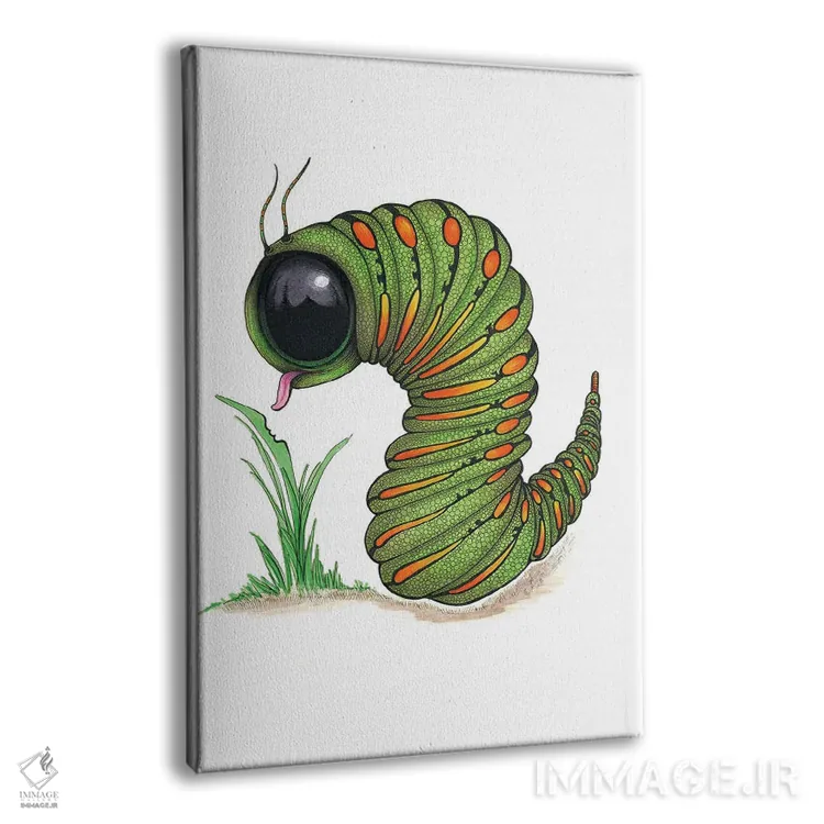 تابلو کرم با چشم بزرگ اثر آن هاچینسون - نمای پرسپکتیو محصول