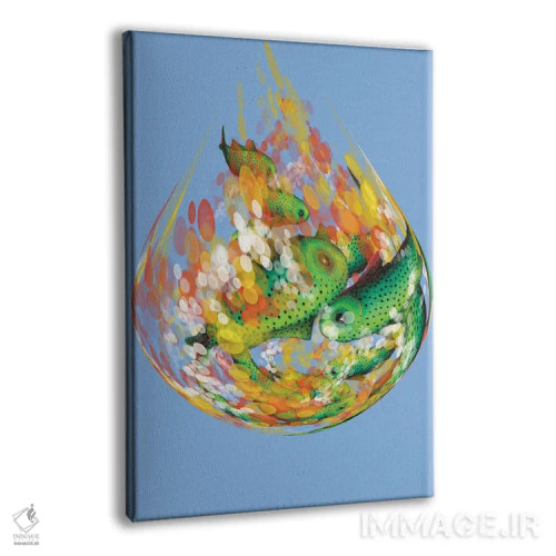 تابلو تور ماهیگیری اثر آن هاچینسون - نمای پرسپکتیو محصول