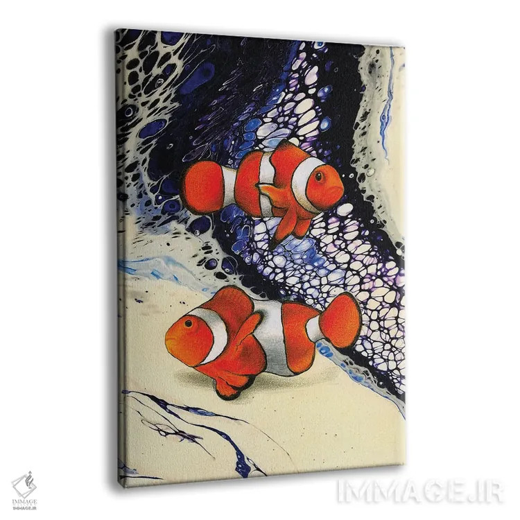 تابلو دلقکبازی اثر آن هاچینسون - نمای پرسپکتیو محصول